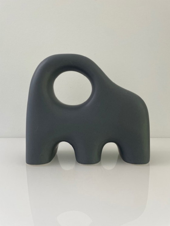 Image 1 of Modern ceramic sculpture - minimalist & organic design