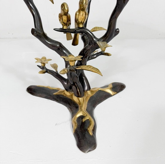 Image 1 of Table basse Hollywood Regency par Willy Daro, Belgique, années 1970