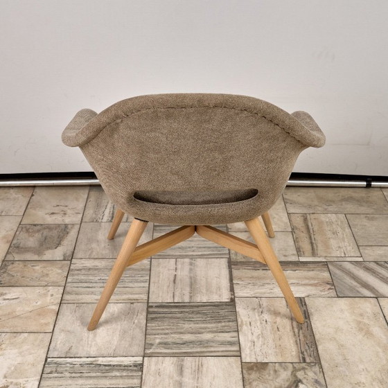 Image 1 of Fauteuil lounge vintage Shell de Miroslav Navratil, années 1960, Tchécoslovaquie