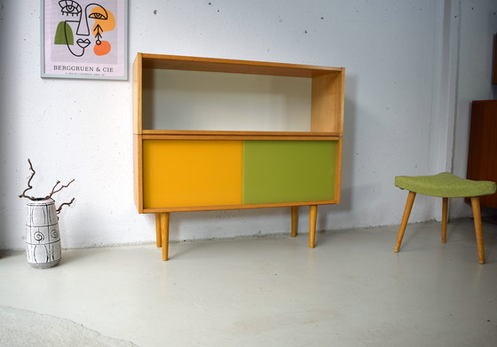 Image 1 of Modulaire Hellerau dressoirkast uit de jaren 70, vintage kledingkast