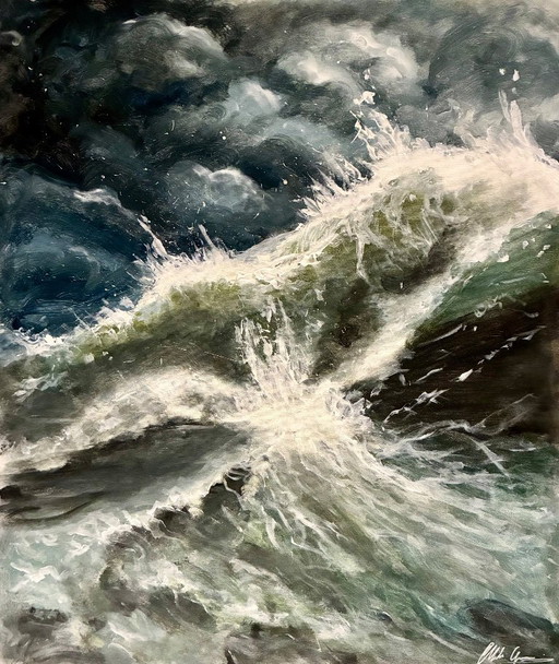 Walter Geraci - Stormy Sea