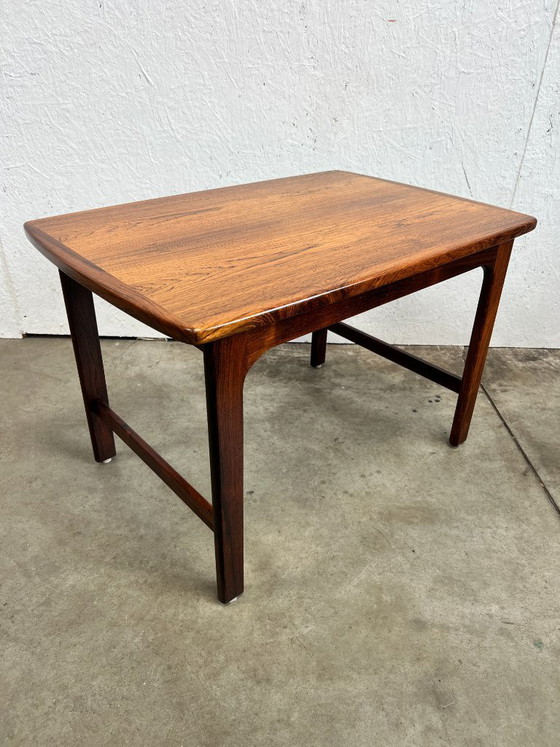 Image 1 of Table d'appoint/table basse vintage en palissandre, Suède, Folke Ohlson pour Tingströms