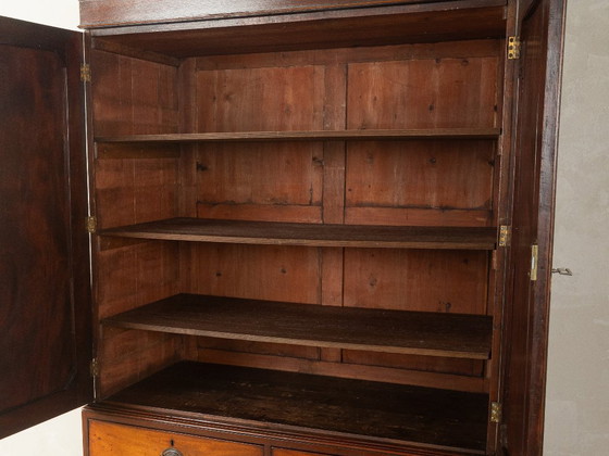 Wäscheschrank aus den 1840er Jahren, viktorianisch, Kleiderschränke, Holz, Braun, Vintage (Foto 6 von 11)