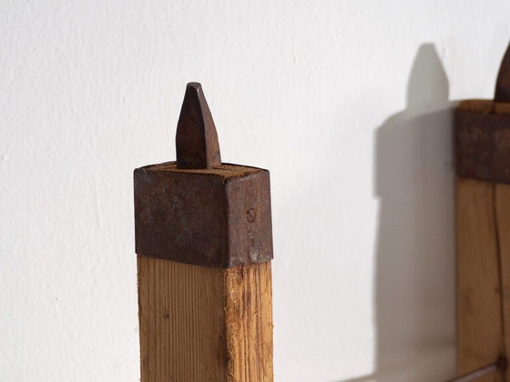 Scala antica in legno massello (c.1920) #2 – Sculture, Rustic (photo 13 of 35)