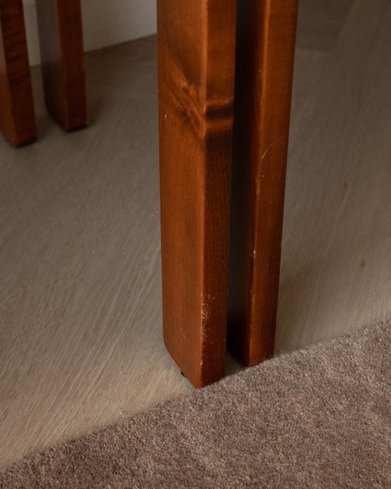 Sillas de comedor italianas de contrachapado, atribuidas a Molteni, años 70, juego de 4 – Molteni&C, Wood (photo 15 of 24)