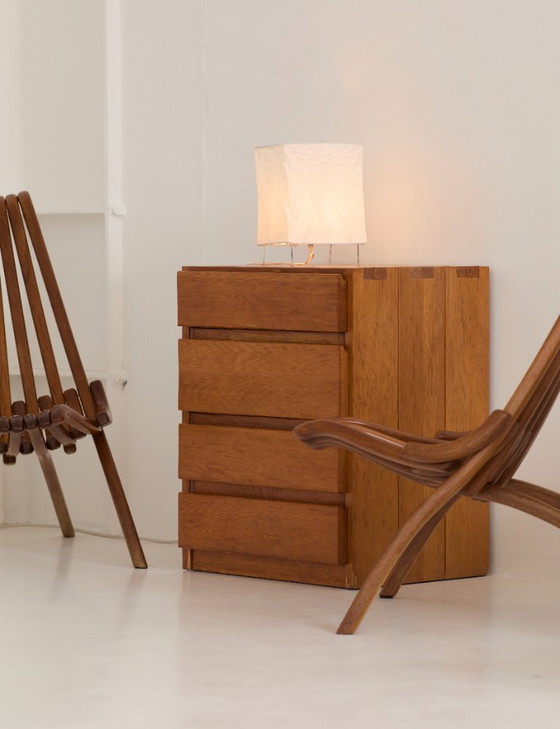 Image 1 of Cassettiera Regain Savoie Collection in pino massello, vintage, circa 1975