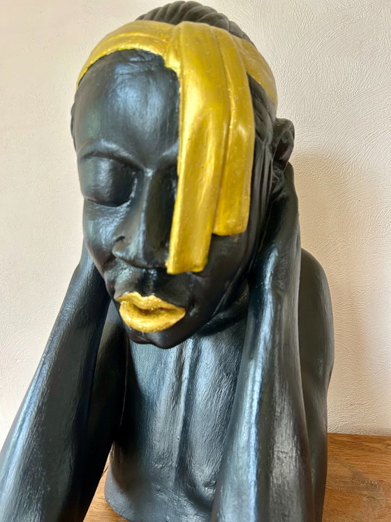 Serenità in Nero e Oro – Sculture, Legno (photo 4 of 11)