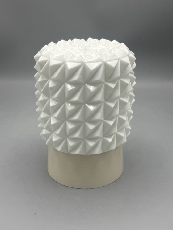 Image 1 of Stylish mid-century corodex ceiling lamp with a sculptural structure