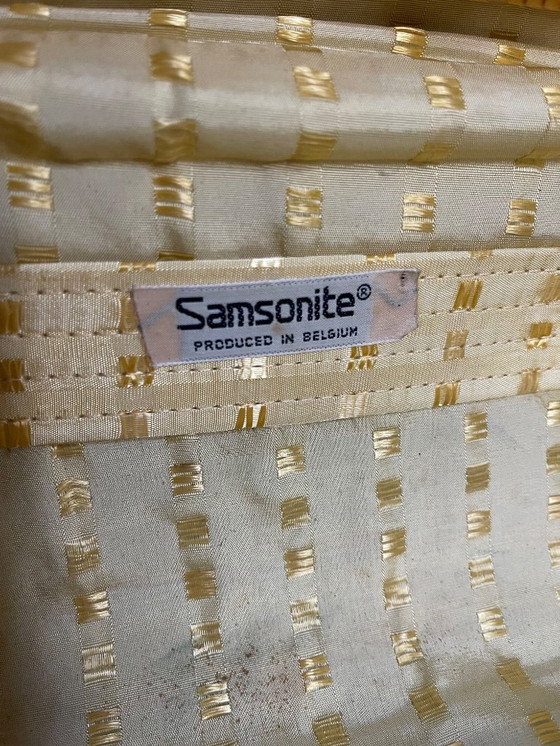 Image 1 of Vintage Samsonite Silhouette 100 koffer met harde schaal