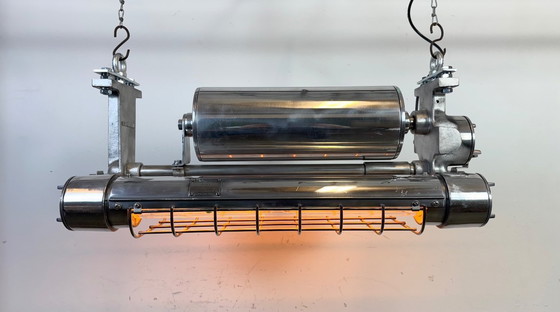 Image 1 of Lampadario industriale giapponese a sospensione di Kokosha Osaka, anni '80