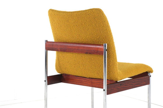 Image 1 of Set of 4 Thereca chairs upholstered vintage