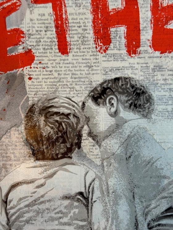 Image 1 of MR BRAINWASH — We zitten hier allemaal samen in — UNIEK 1/1