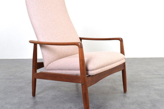 Image 1 of Fauteuil lounge danois en teck du milieu du siècle par Søren Ladefoged pour SL Møbler, années 1960.