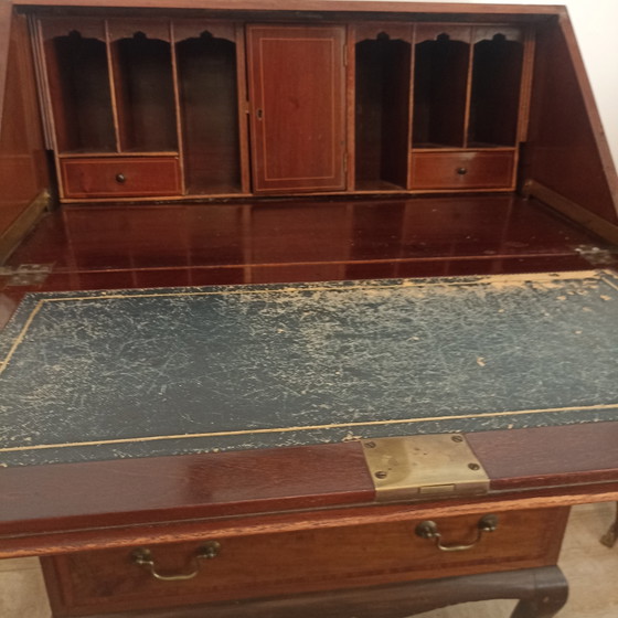 Chef-d'œuvre : Secrétaire anglais du XVIIIe siècle, époque George III (vers 1795) – Entièrement d'origine (photo 8 of 14)