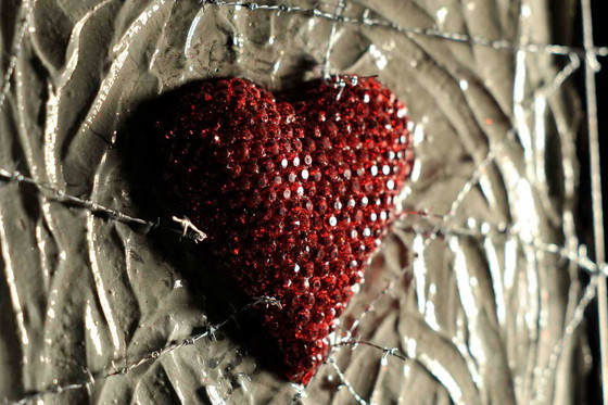 Image 1 of Materialarbeit, signiert von Vincenzo Marega 1