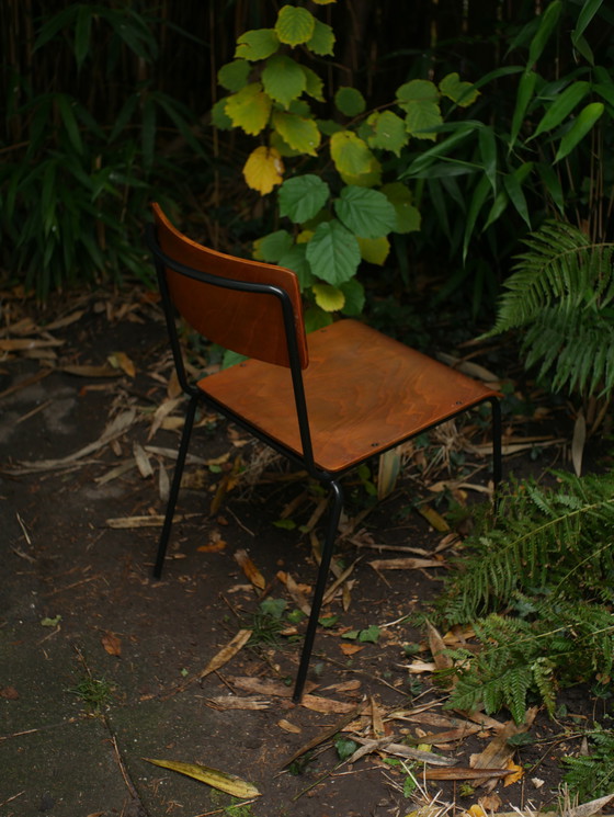 Image 1 of 2X Vintage Dutch School Chairs