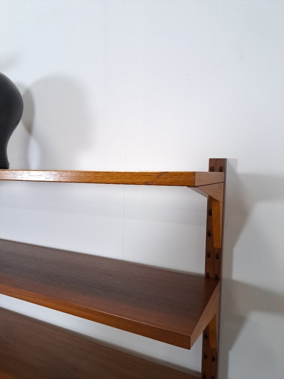 Image 1 of Sistema modulare di pareti in teak Royal System di Poul Cadovius, danese Cado