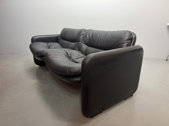 Image 1 of Mid-Century Italian Design Two-Seat Sofa “Doppiosandwich” by Titina Ammannati & Giampiero Vitelli for Brunati, Italy, 1970s