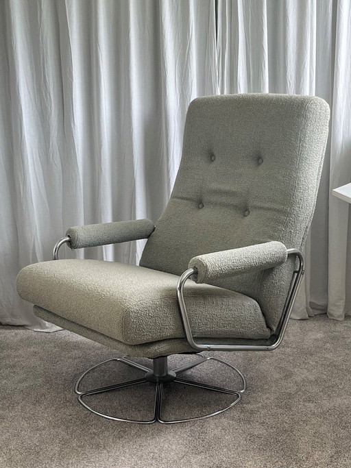 Vintage draaifauteuil Jan des Bouvrie, Gelderland