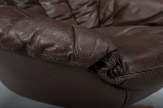 Image 1 of  Set of Scandinavian Swivel Armchairs by H.W. Klein for Bramin, 1960s set 4