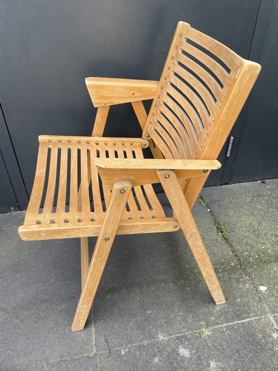 Image 1 of 3 sillas plegables Nico Kralj Rex, década de 1950