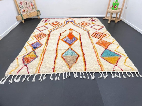 Image 1 of Marokkaans tapijt 300x200cm Boujad gepersonaliseerd: abstract Berber tapijt