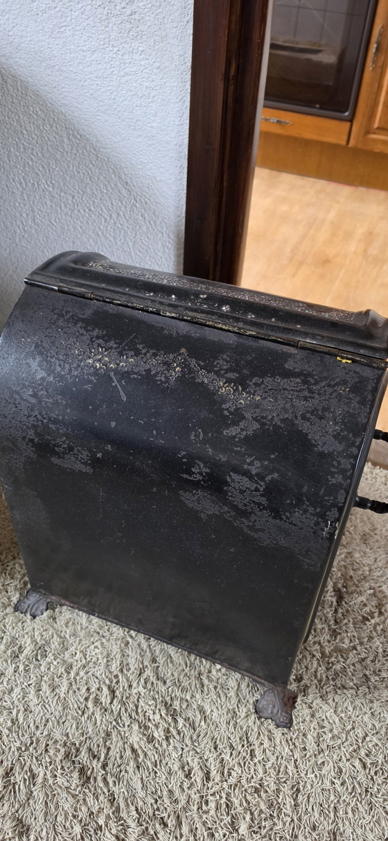 Secchio per carbone intarsiato in madreperla – Oggetti decorativi, Cast Iron, Metal (photo 5 of 6)