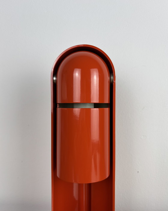 Image 1 of Flip Top Space Age Desk Lamp Leuka 1970s by Richard Carruther Vintage Table Lamp Space Age 70s Mid Century Industrial Italy
