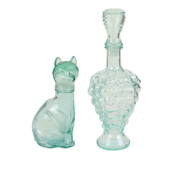 Grappolo d'Uva Italiana e Caraffa Gatto Vino Vetreria Etrusca – Bicchieri e caraffe, Glass (photo 6 of 15)