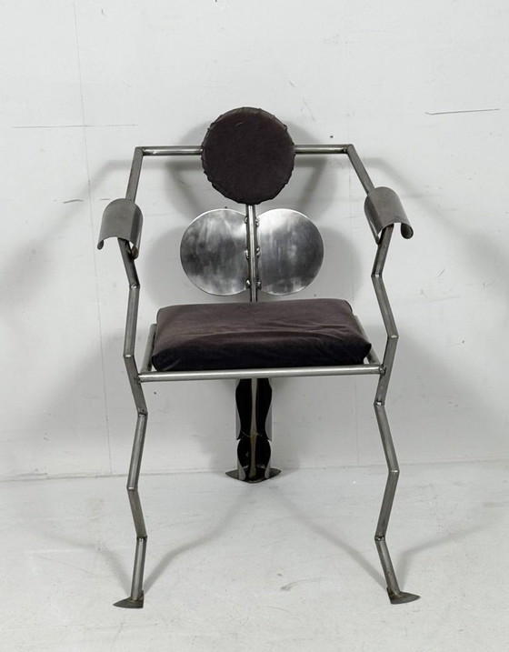 Image 1 of Sedia/poltrona in stile Memphis Milano, Germania, anni '80, edizione limitata