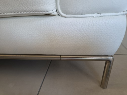 IKEA Arild Zetel. 2.5 Zit. Wit Leder – 3 5 zitsbanken, Leather (photo 2 of 5)