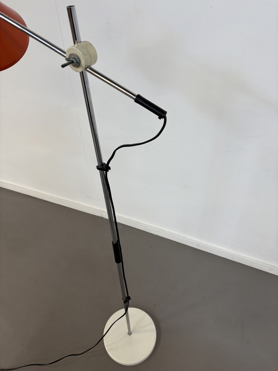 Image 1 of Lampe à vloer vintage oranje jaren' 60