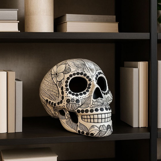 Image 1 of Skull head - Ceramic