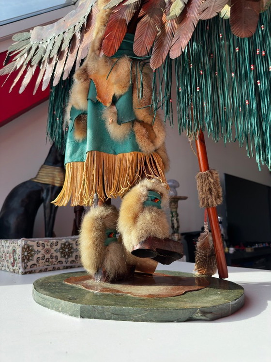 K. Bird Studios Limited Edition Native-Style Mixed Media Adler Skulptur #16/75 – K.bird Studios (photo 8 of 9)