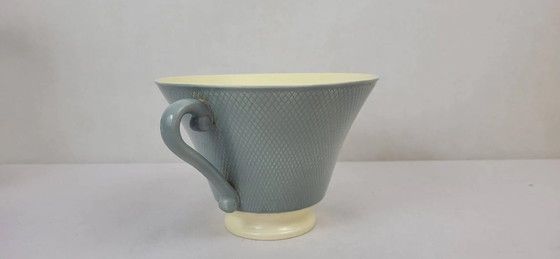 Art Deco earthenware bowl 1920-30 Salins (photo 3 of 8)