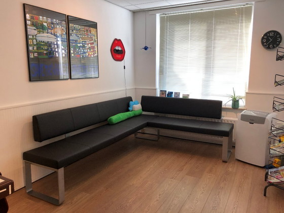 Image 1 of Rolf Benz 620 eetkamer hoekbank leer