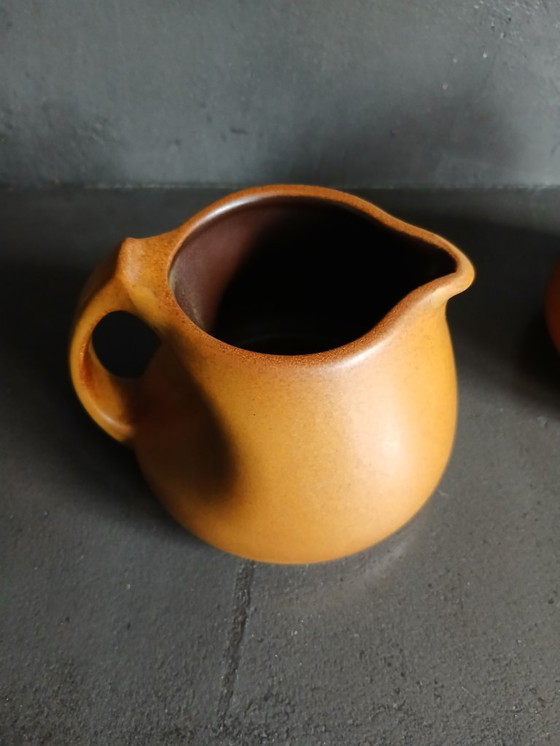 Image 1 of Service à sucre et à crème design milieu du siècle