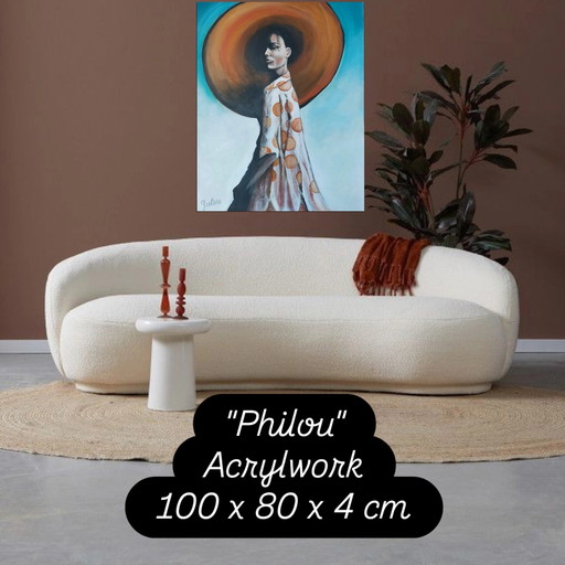 "Philou"    100 x 80 cm