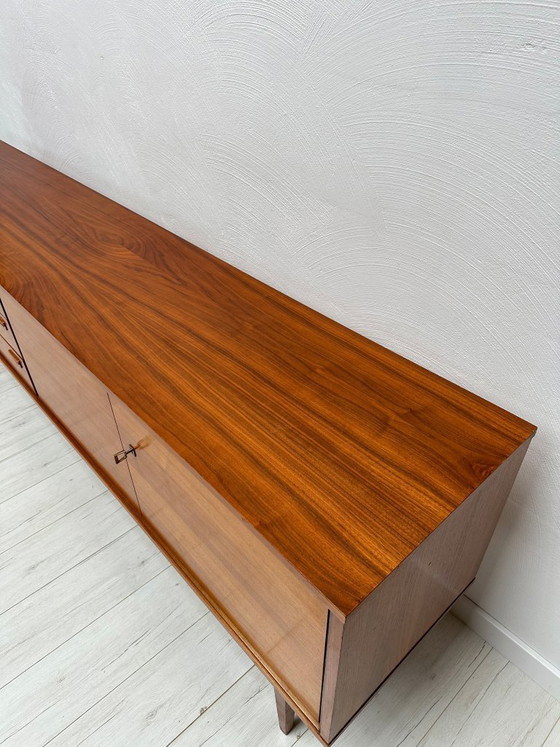 Image 1 of Extra Large 1960s Danish Teak Sideboard – Minimalist Mid-Century Credenza 250 cm