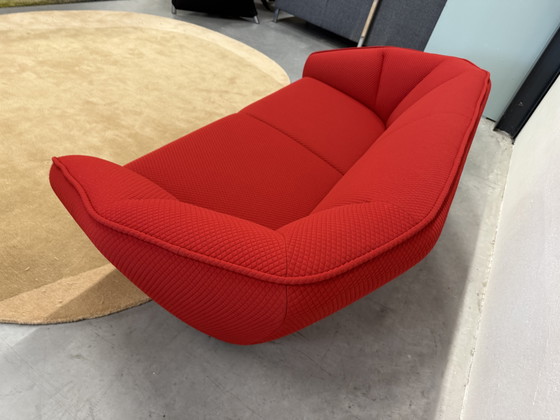 Image 1 of Pode Colla Divano 2,5 posti in tessuto Kvadrat Mosaico Rosso 203