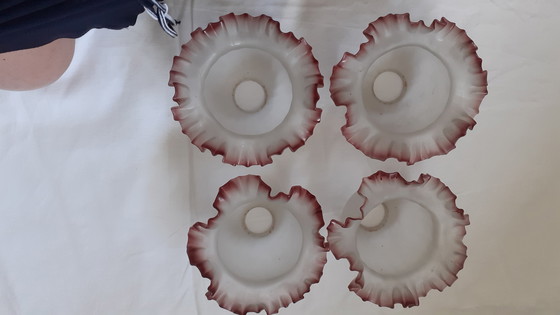 Image 1 of 4 Large Antique Globes Tulips