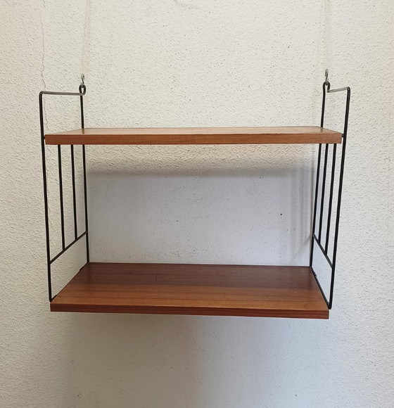 Estante de pared de los años 50 – Armarios de pared, Metal, Wood (photo 5 of 9)