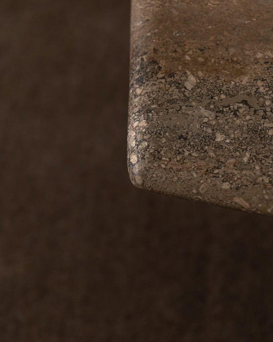 Image 1 of Vintage travertine coffee table, 1970s