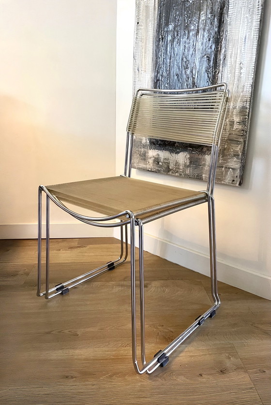 Image 1 of Set di 2 sedie da pranzo “Spaghetti” – Giandomenico Belotti per Alias (Italia, 1979)