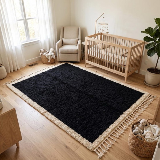 Marokkanischer Berber-Teppich, handgefertigte Wolle, artisanal 170/300cm – Teppiche & Läufer (photo 6 of 10)