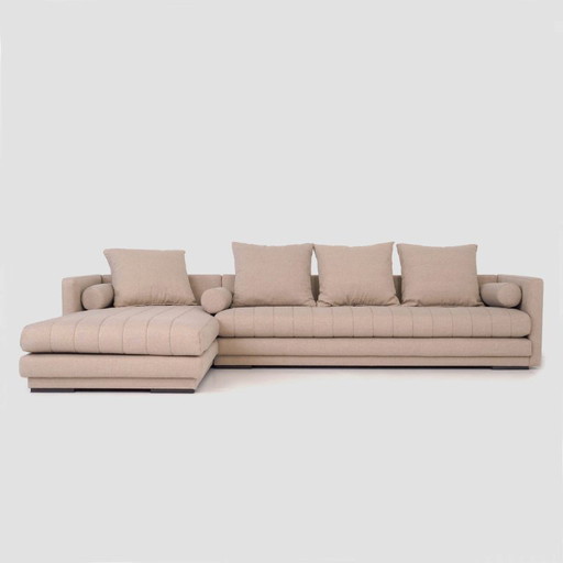 Corner sofa KOPENHAGA beige, Scandinavian design