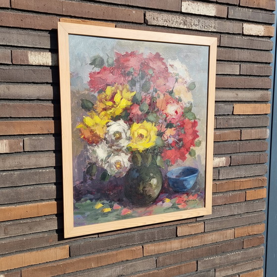 Image 1 of Flower still life 50x60 cm