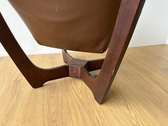 Image 1 of Der Sessel Luna wurde in den 70er Jahren von O. Knutsen entworfen.