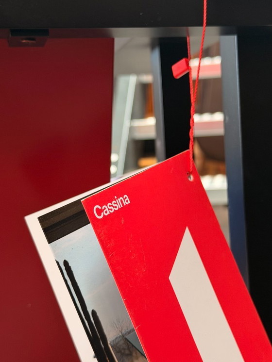 Image 1 of Chaise Cassina rouge et bleue