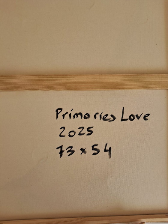 Image 1 of Enzo San Marco - Primaries Love - Artist Painting
